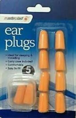 Ear Plugs 5 Pairs