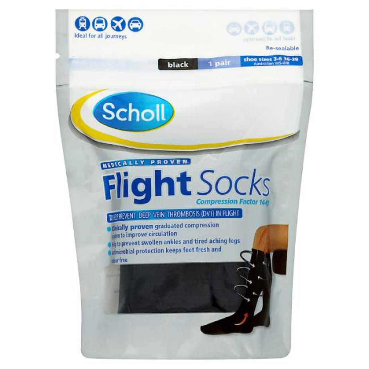 Flight Socks Cotton Sizes 3-6