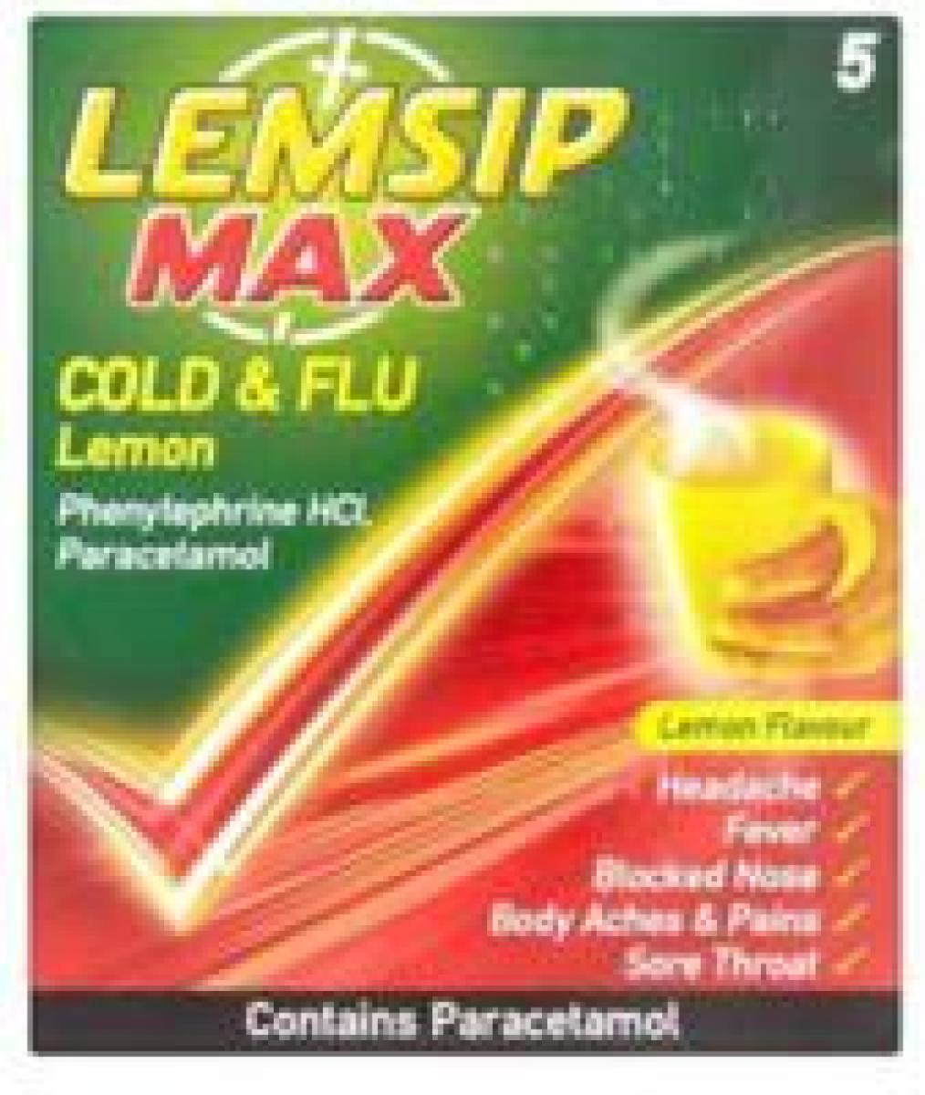 Max Cold & Flu Lemon
