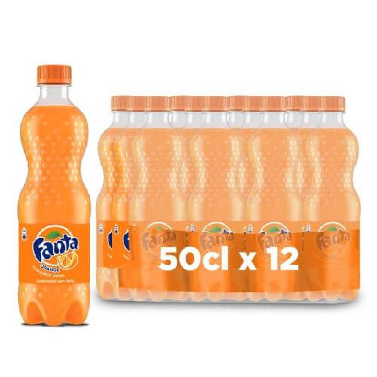 Orange Pet Bottle