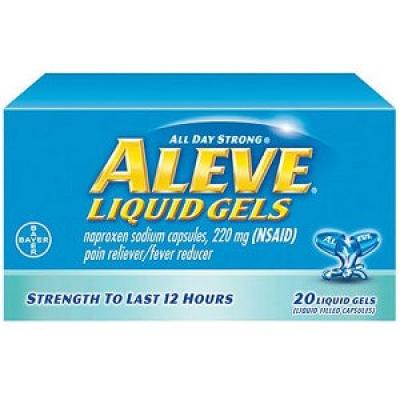 Pain Reliever 20 Liquid Gels