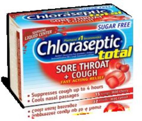 Sore Throat Cherry 18 Lozenges