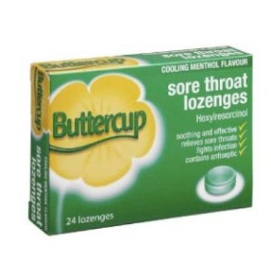 Sore Throat Lozenges Original x24