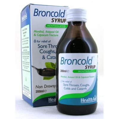 Broncold Mentholated Syrup