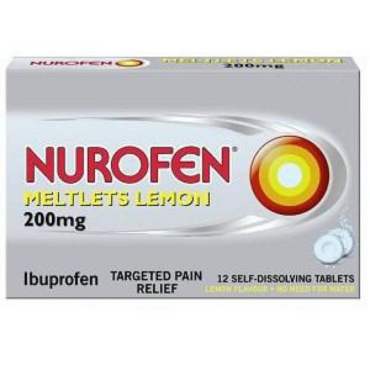 Meltlets Lemon 200 mg