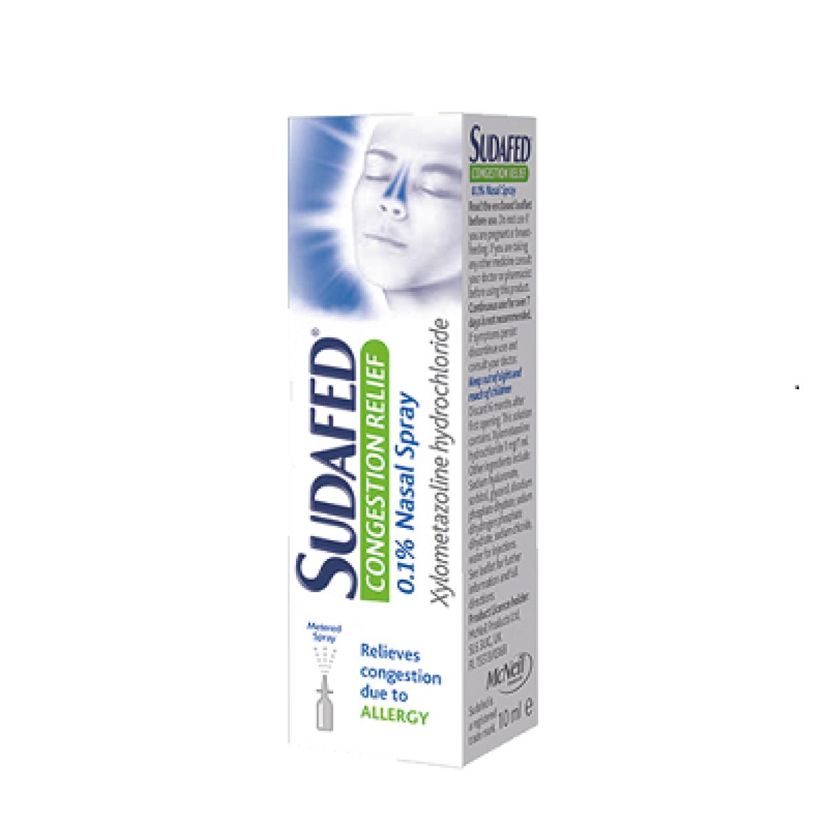 Congestion Relief 0.1% Nasal Spray