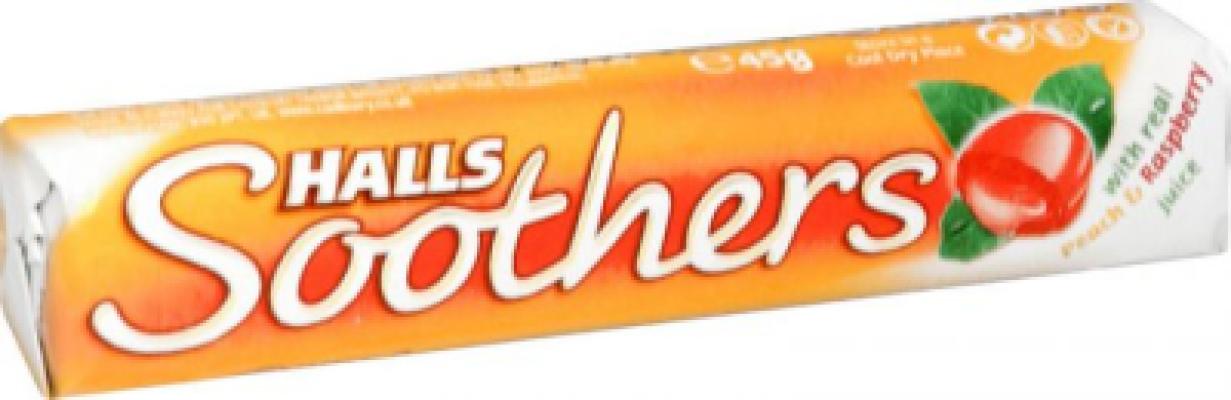 Soothers Peach & Raspberry 45 g 20 Lozenges