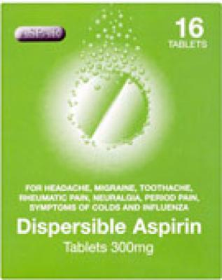 Dispersible Aspirin 300 mg