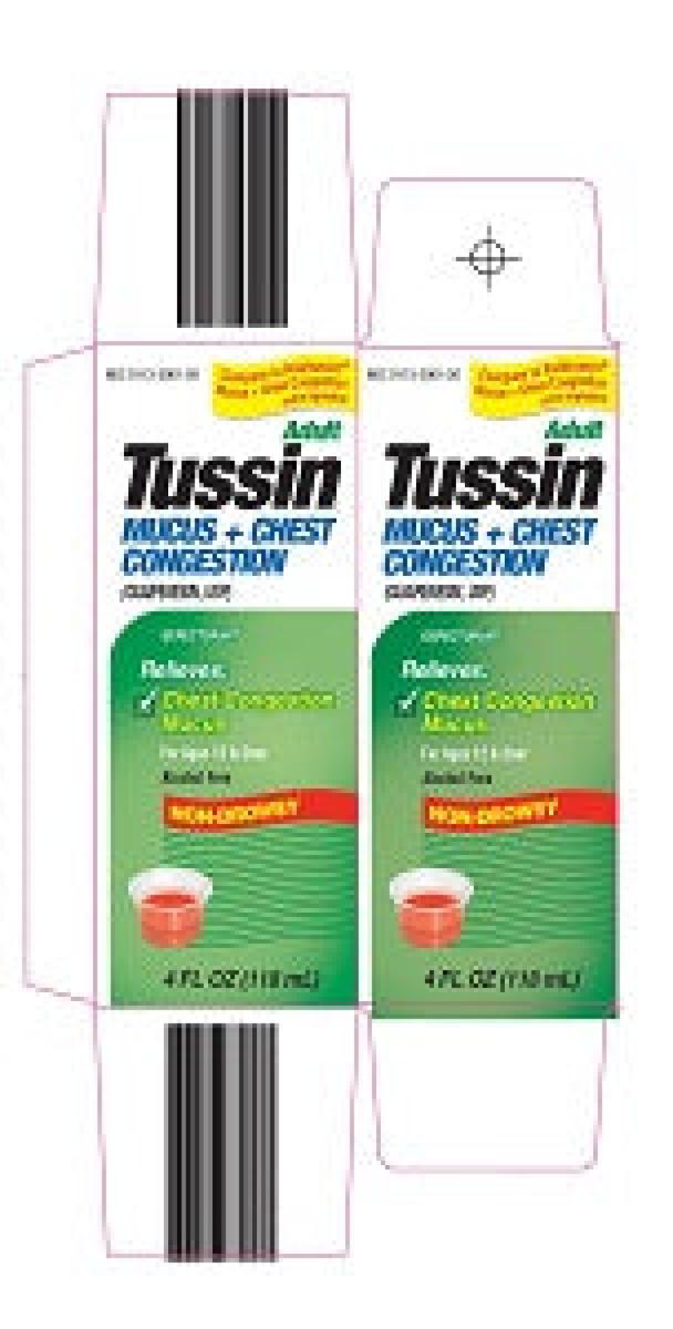 Mucus & Chest Congestion Syrup Non-Drowsy