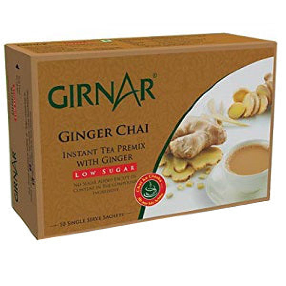 Ginger Chai Instant Tea Pre-Mix With Ginger Low-Sugar