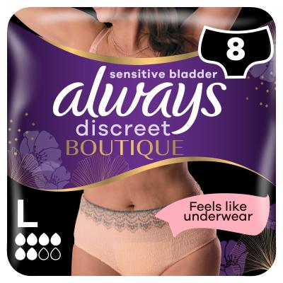 Discreet Boutique Incontinence Pants Large