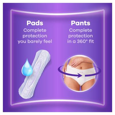 Discreet Long Incontinence Pads