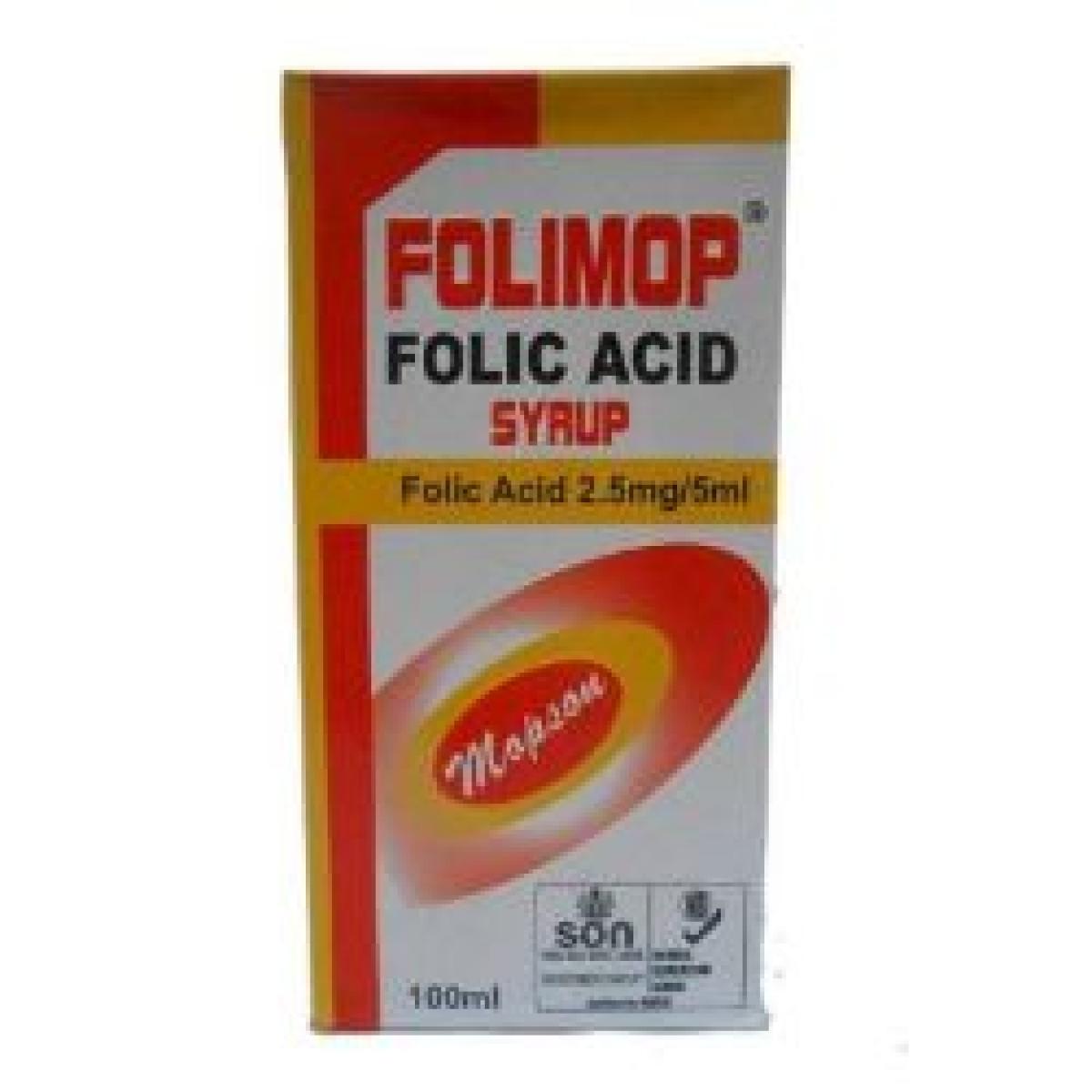 Folimop Folic Acid Syrup