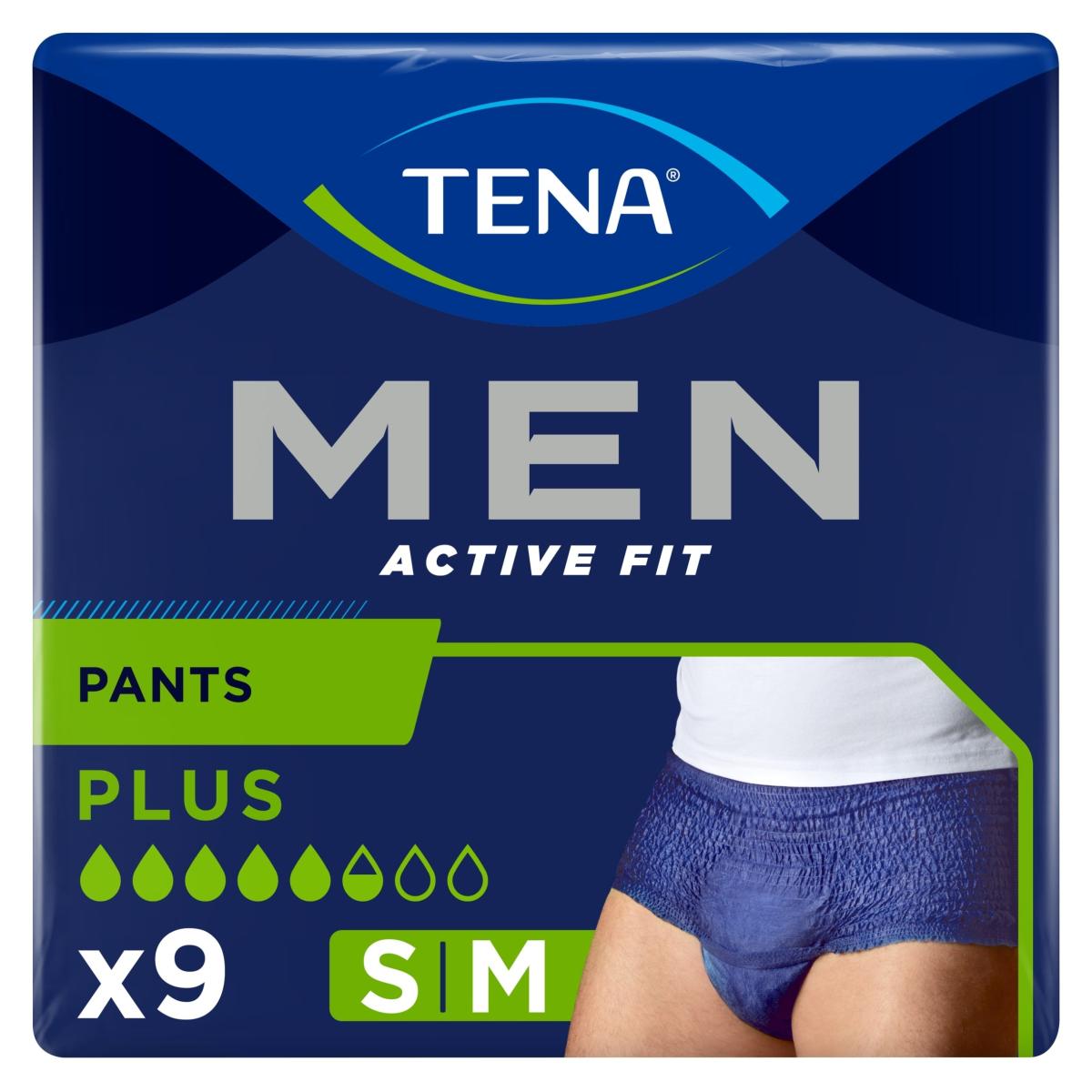 Men Active Fit Iincontinence Pants Plus Size Medium