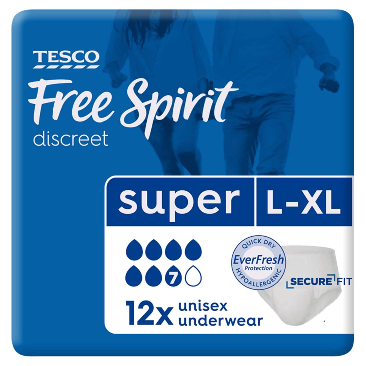 Free Spirit Super Underwear Large XL x12
