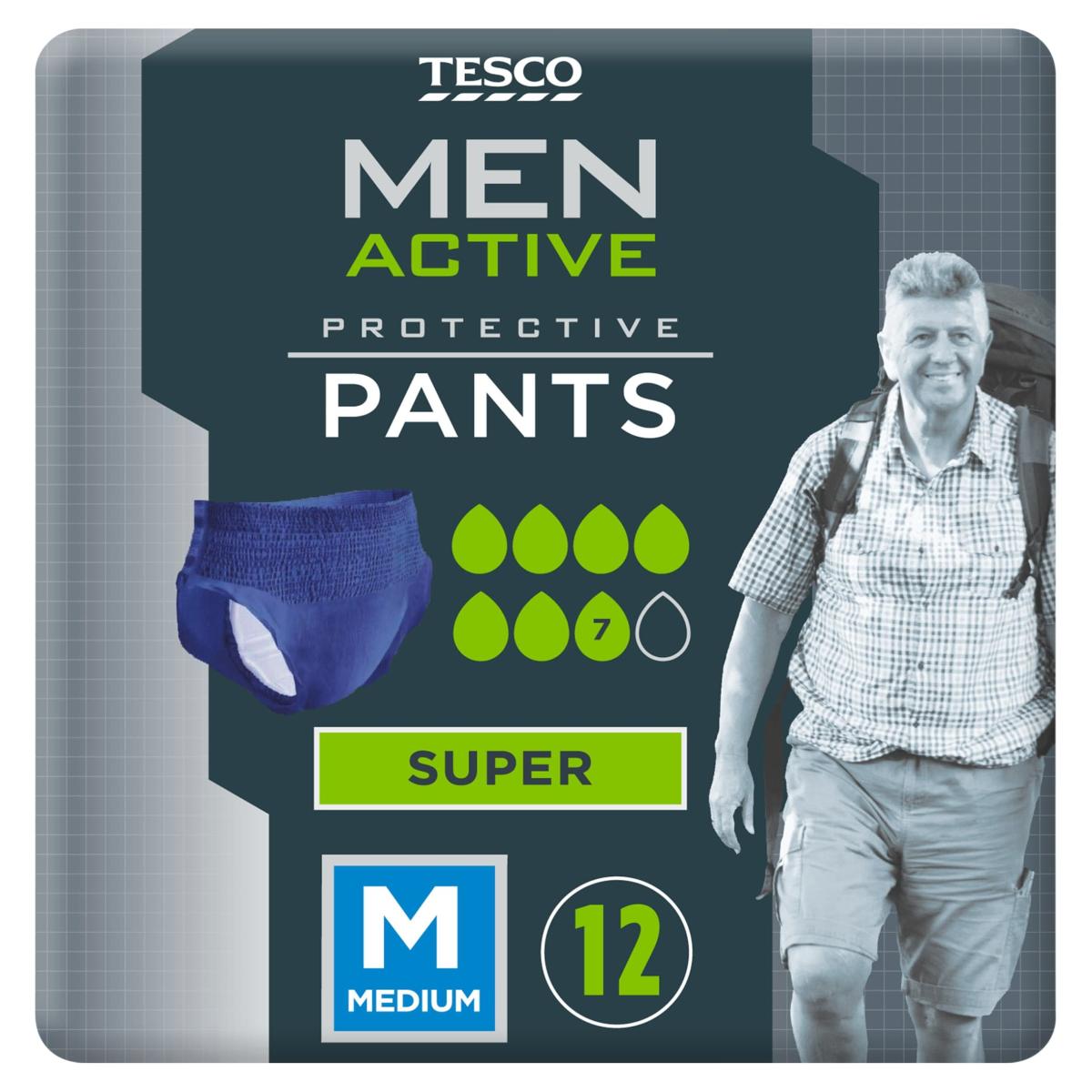 Men Active Pants Super Medium x12