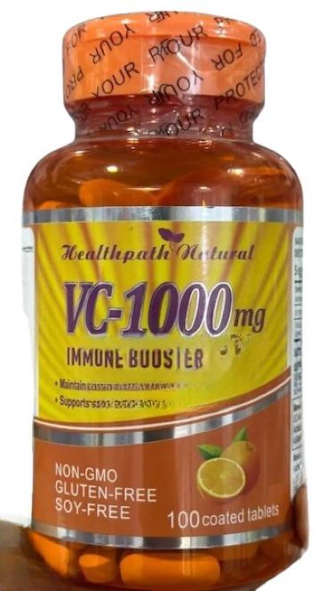 Vitamin C 1000 mg Immune Booster 100 Coated Tablets