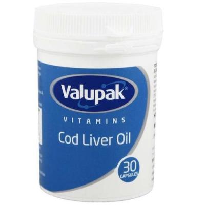 Vitamins Cod Liver Oil 400 mg