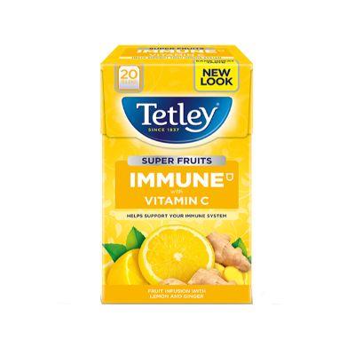Tea Super Fruits Immune With Vitamin C Lemon & Ginger x20