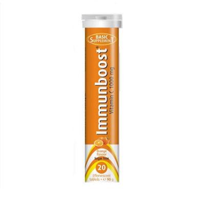 Vitamin C 1000 mg Orange 20 Effervescents