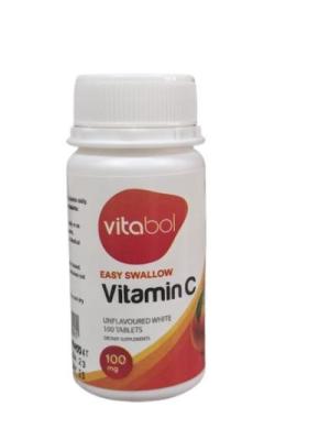 Vitamin C - Easy Swallow Unflavoured White