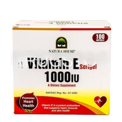 Vitamin E 1000 IU 100 Soft Gels
