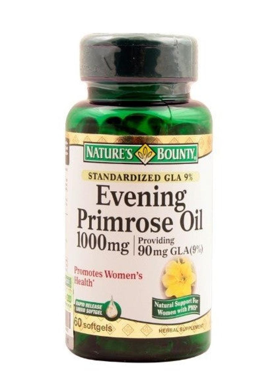 Evening Primrose Oil 1000 mg 60 Soft Gels