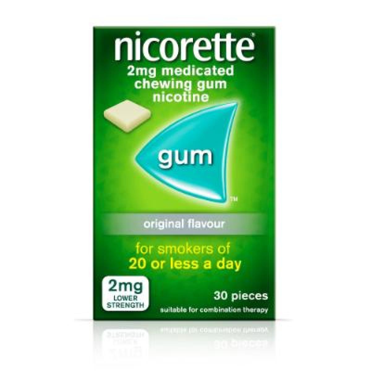 Nicotine Gum 2 mg Original x30