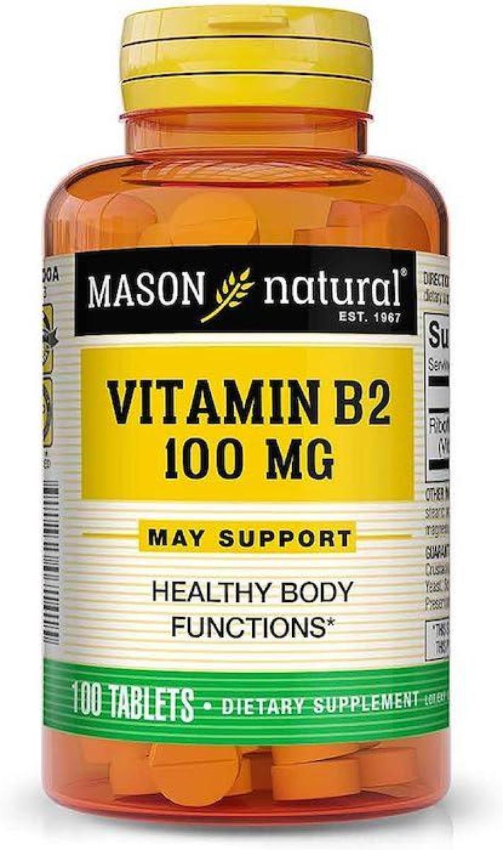 Vitamin B2 100 mg x100 Tablets
