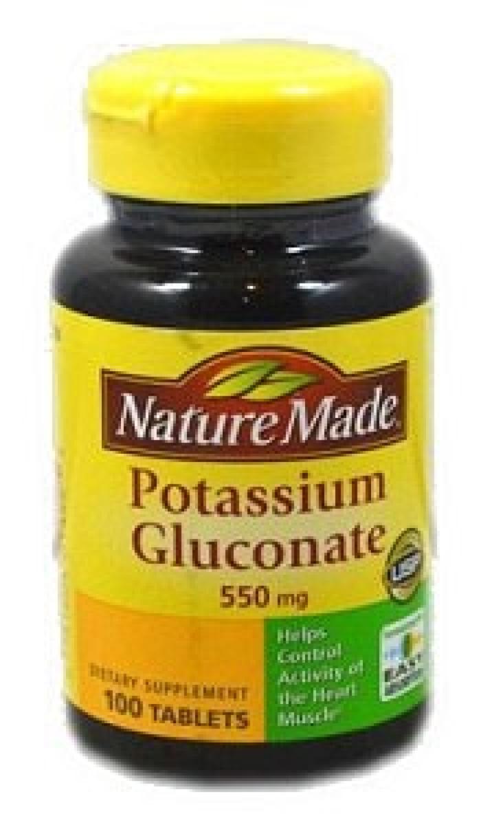 Potassium Gluconate 550 mg