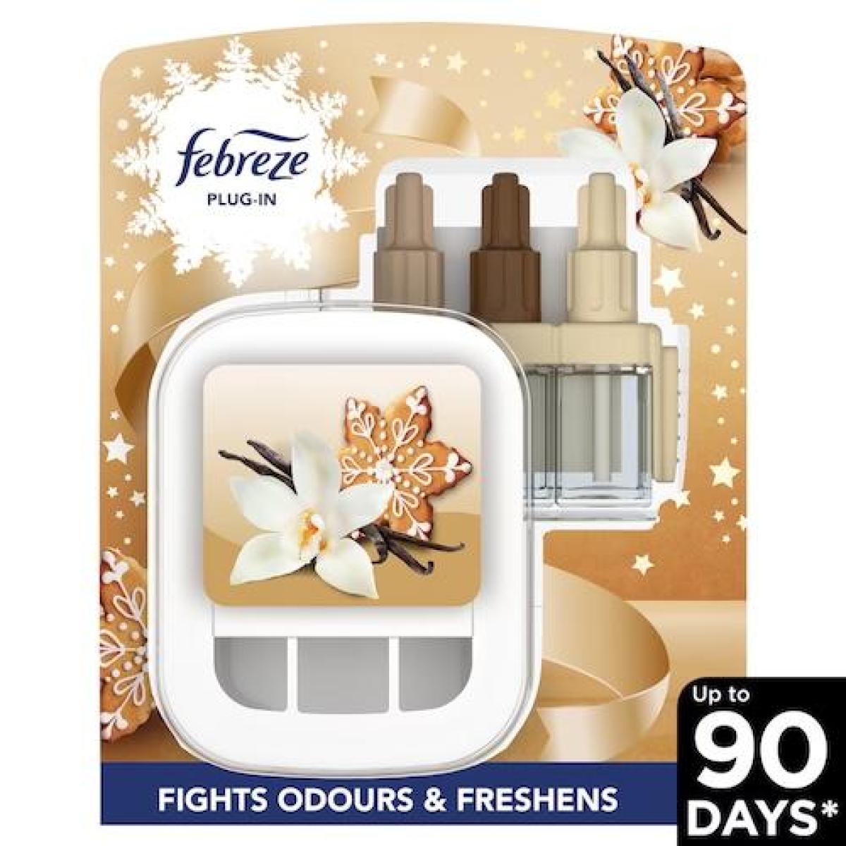 Air Freshener Plug & Refill Starter Kit Vanilla