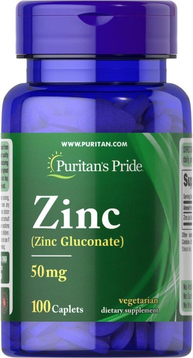 Zinc 50 mg x100 Caplets