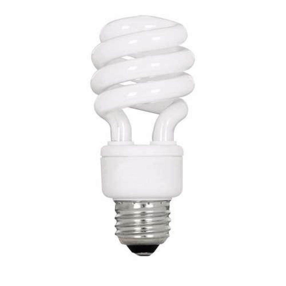 Energy Saving Half Spiral Long White Screw Bulb E27 20W