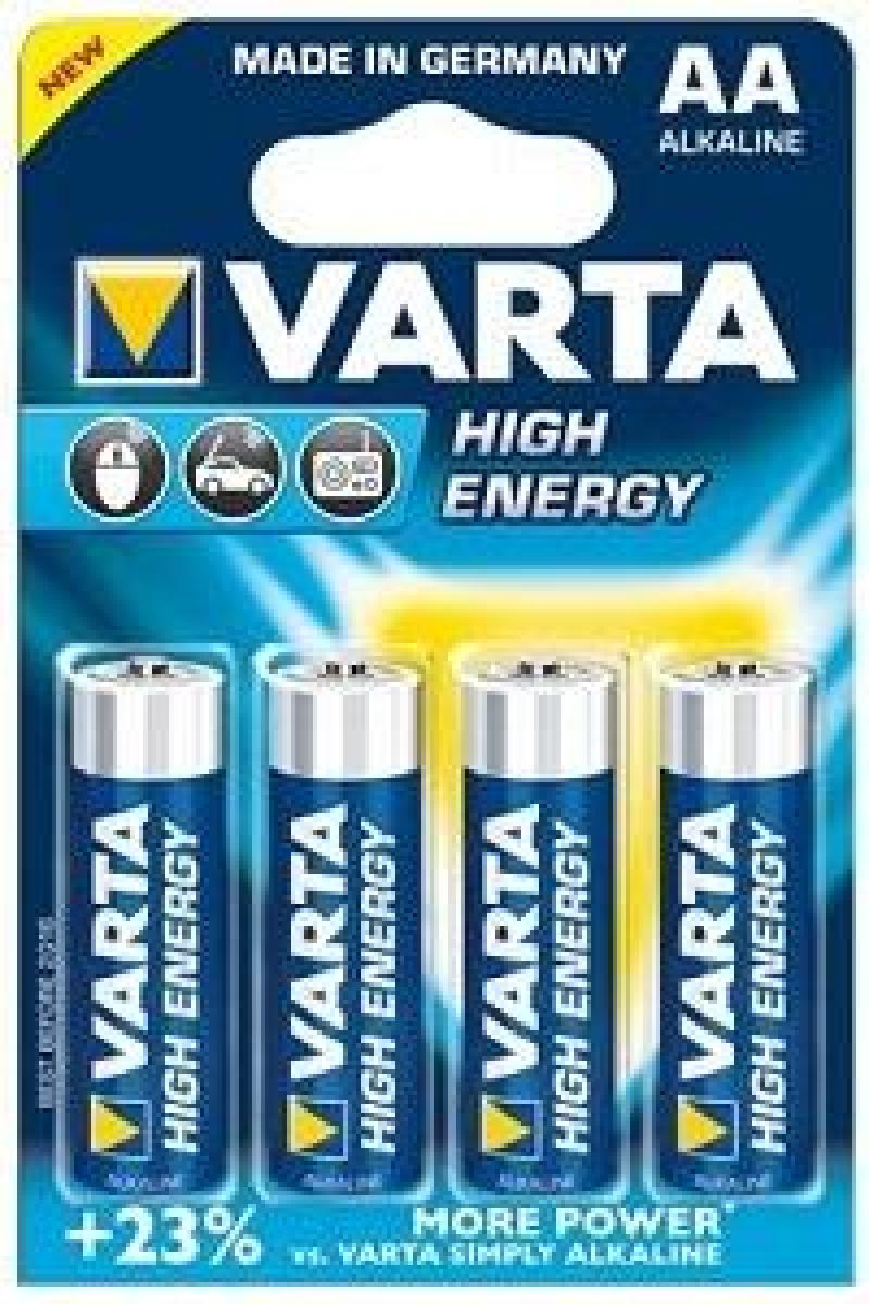 Alkaline High Energy Battery AA x4