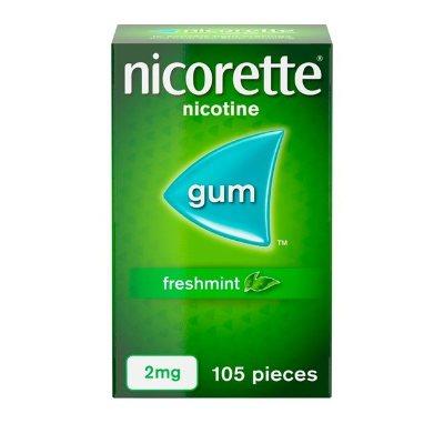 Nicotine Gum 2 mg Fresh Mint x105