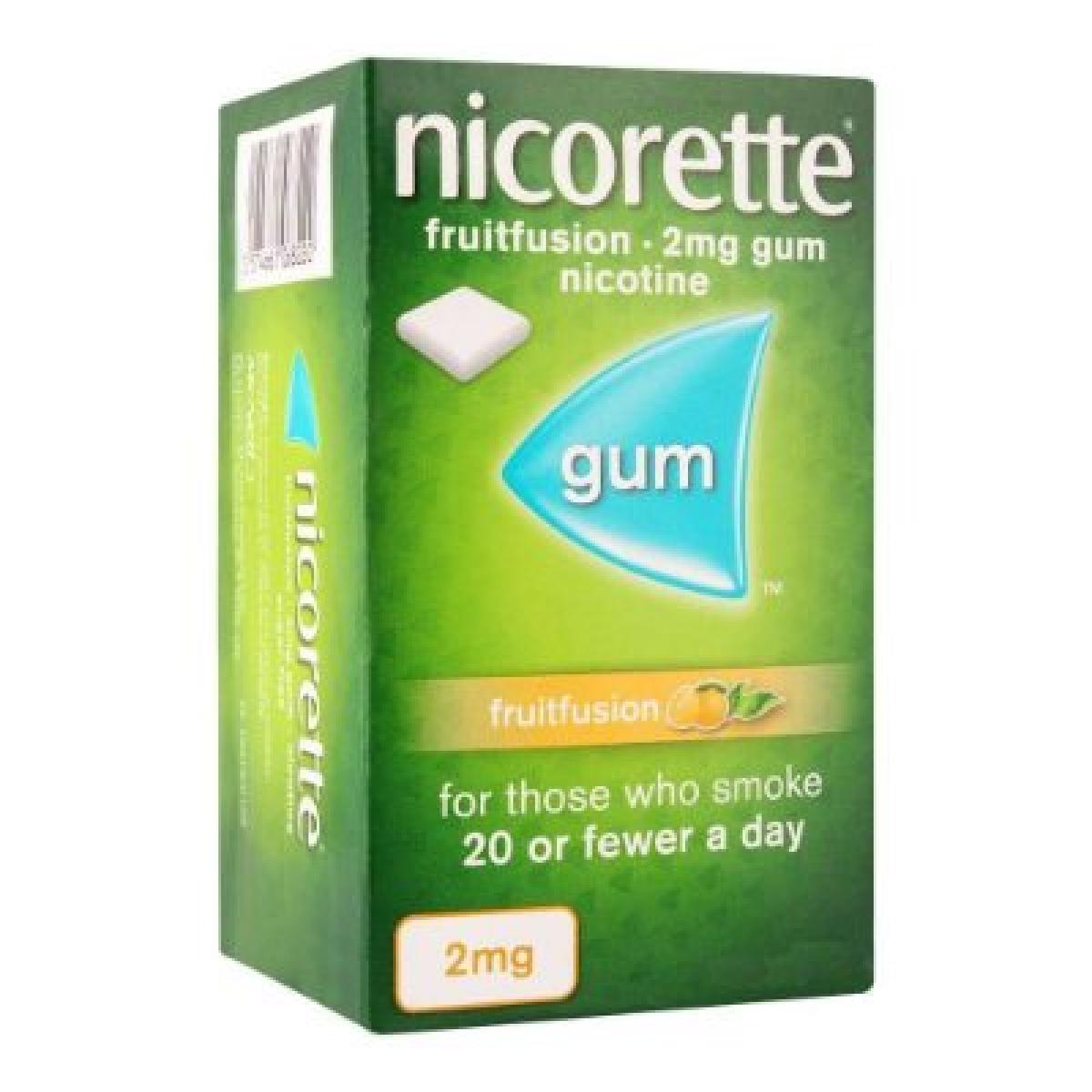 Nicotine Gum 2 mg Fruit Fusion x105