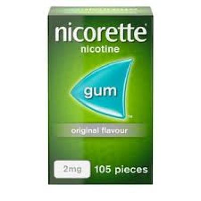 Nicotine Gum 2 mg Original x105