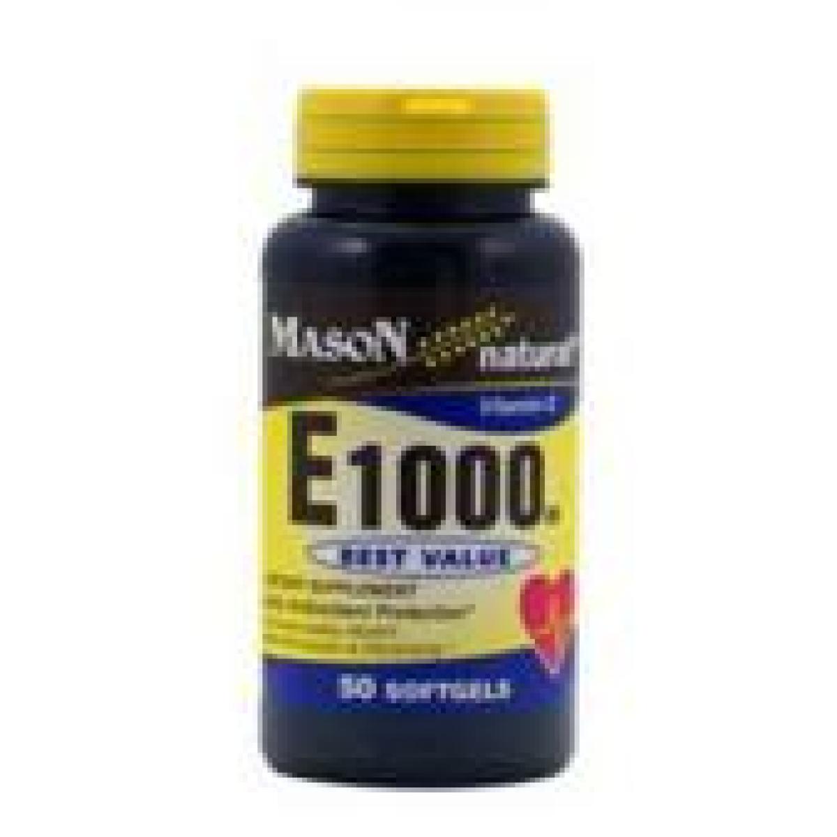 E 1000 IU 50 Soft Gels