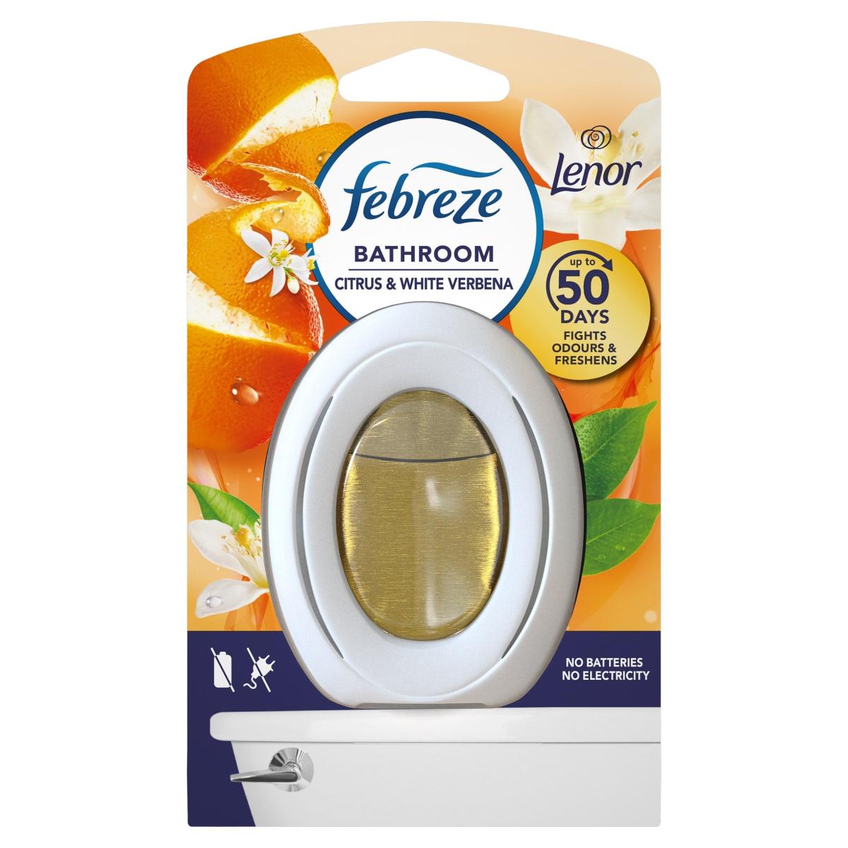 Bathroom Air Freshener Lenor Citrus & White Verbena