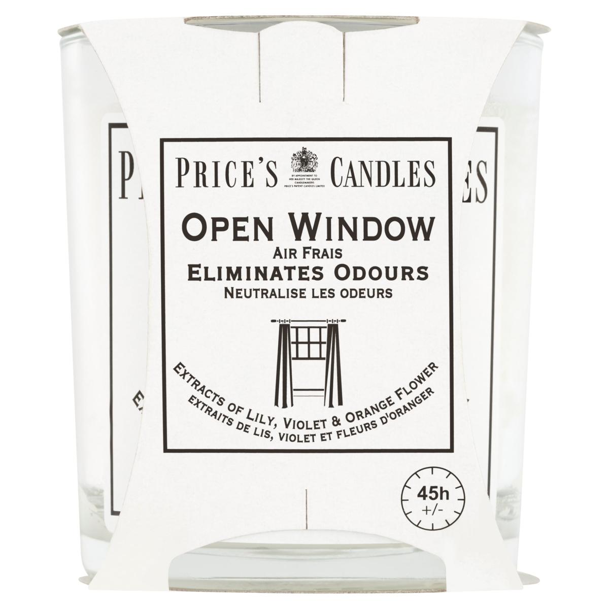 Open Window Candle Jar