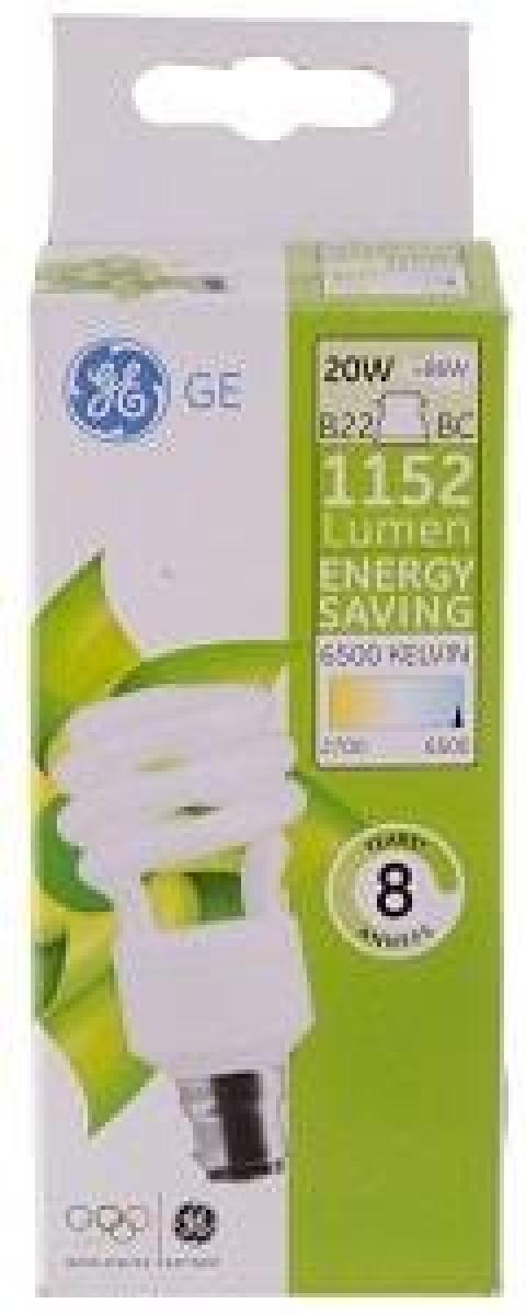 Energy Saving Pin Bulb B22 20W