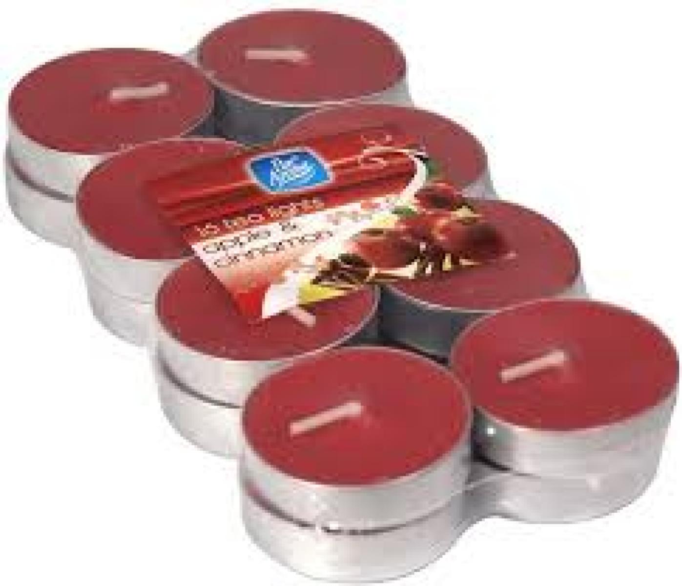 Tea Lights Apple & Cinnaman x16