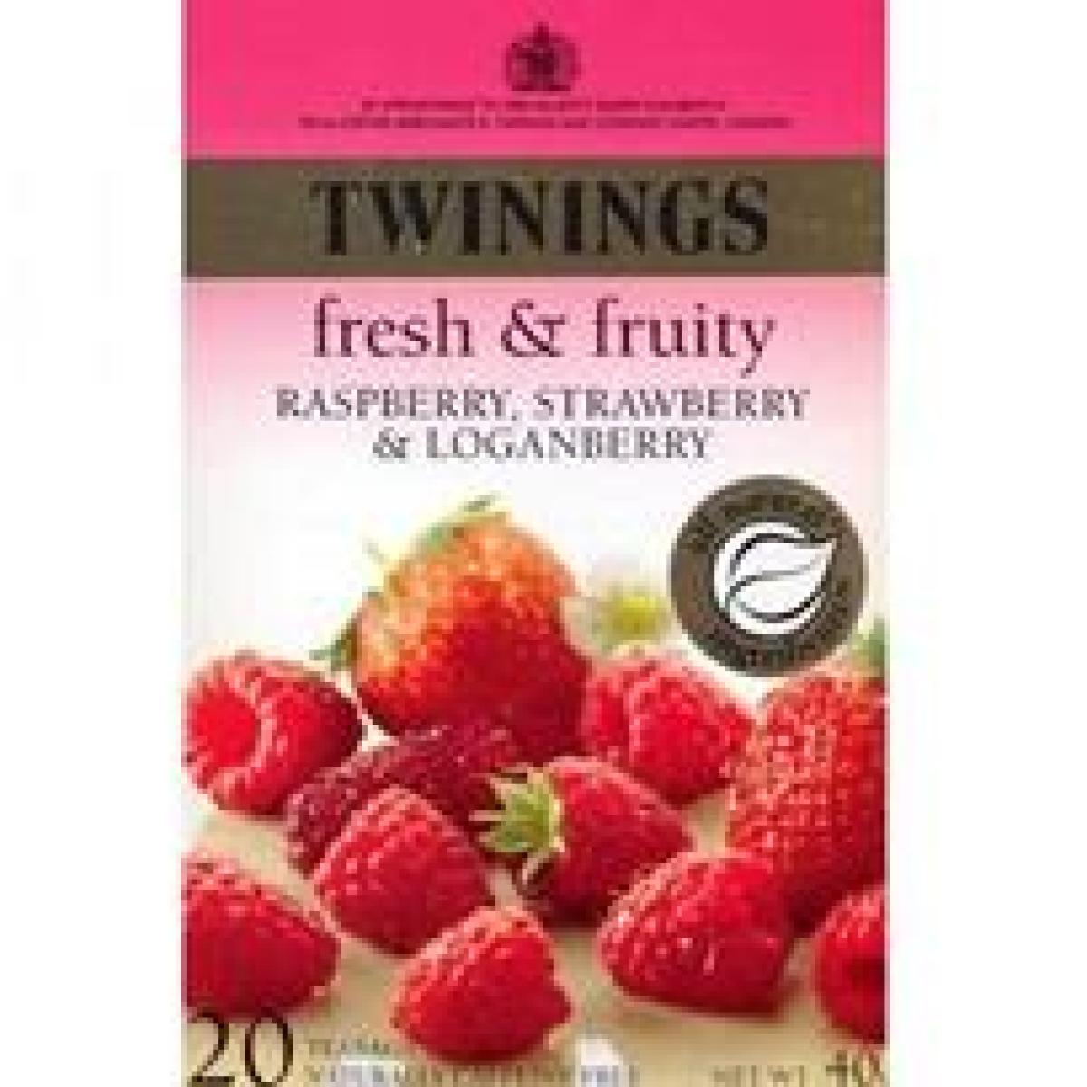 Fresh & Fruity Raspberry Strawberry & Loganberry