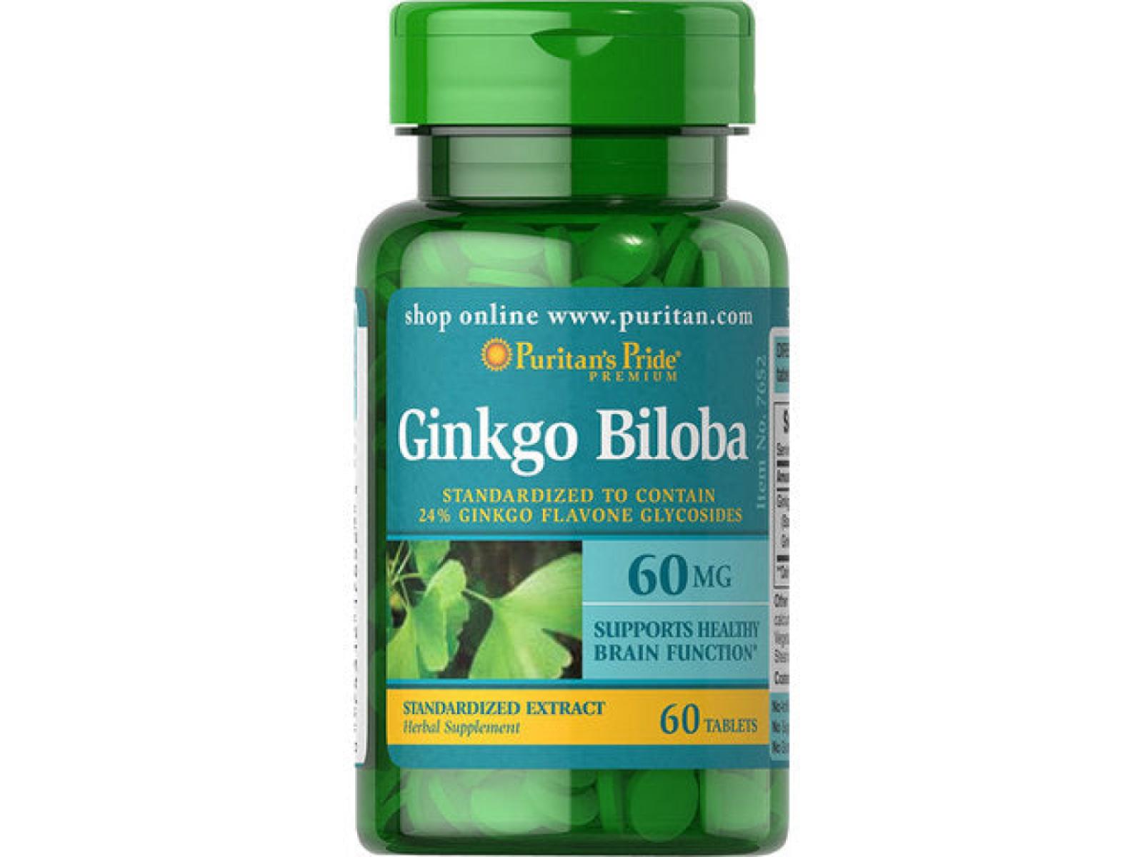 Ginkgo Biloba 60 mg