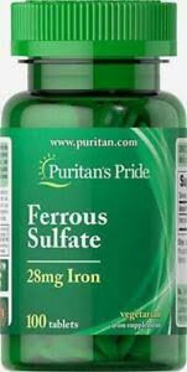 Ferrous Sulfate 28 mg