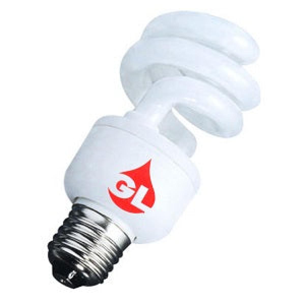 Energy Saving Full Spiral Short White Screw Bulb E27 9W