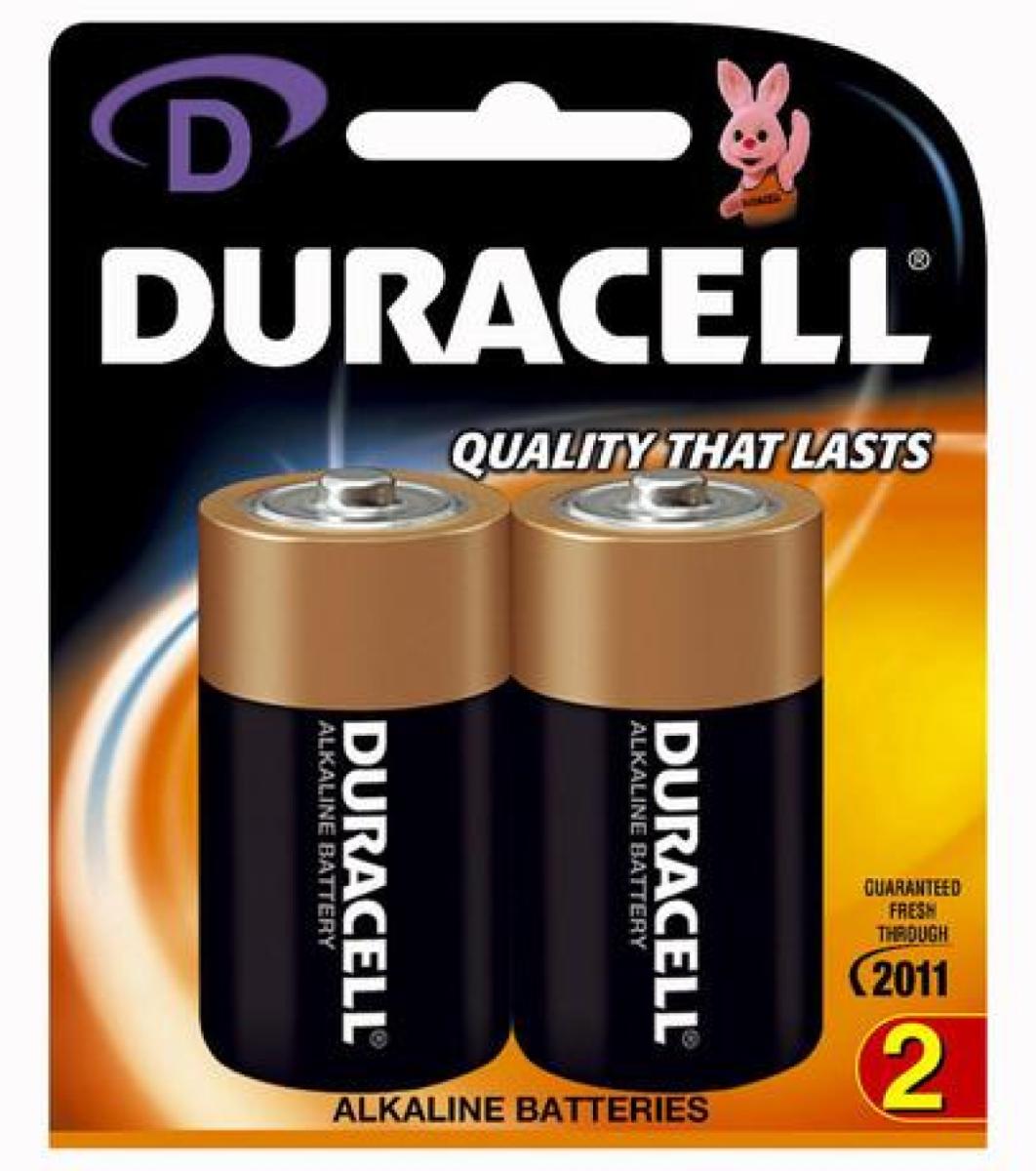 Battery D x2