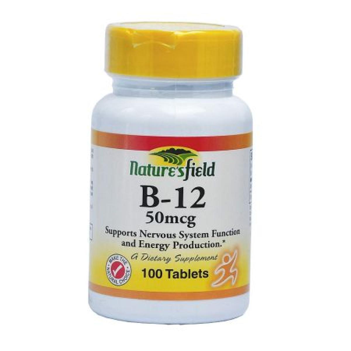 Vitamin B12 Dietary Supplement 50 mcg
