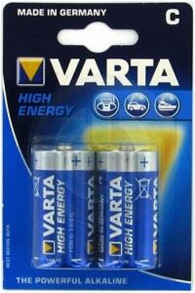 High Energy Alkaline Battery C x2