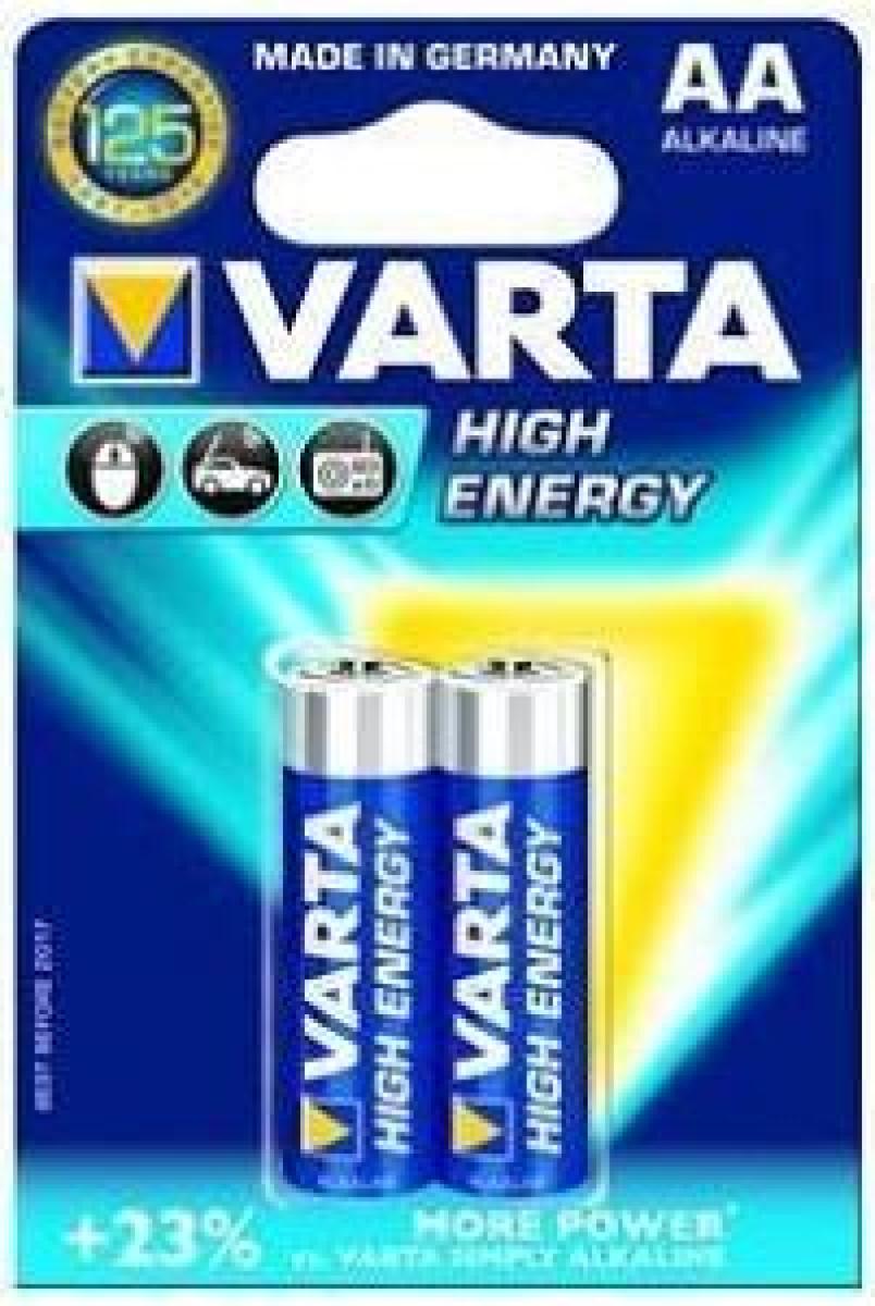 High Energy Alkaline Battery AA x2